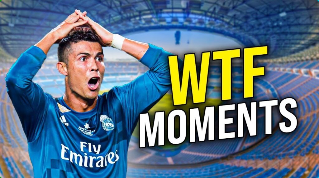 Cristiano Ronaldo shocked reaction WTF moments graphic for adult humor button page